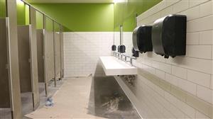 Kellogg bathroom finish 